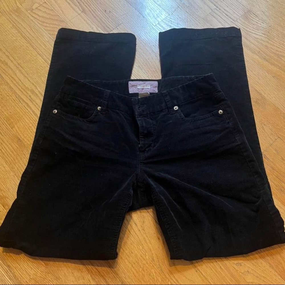 j. crew vintage suede bootcut pants size 29 short